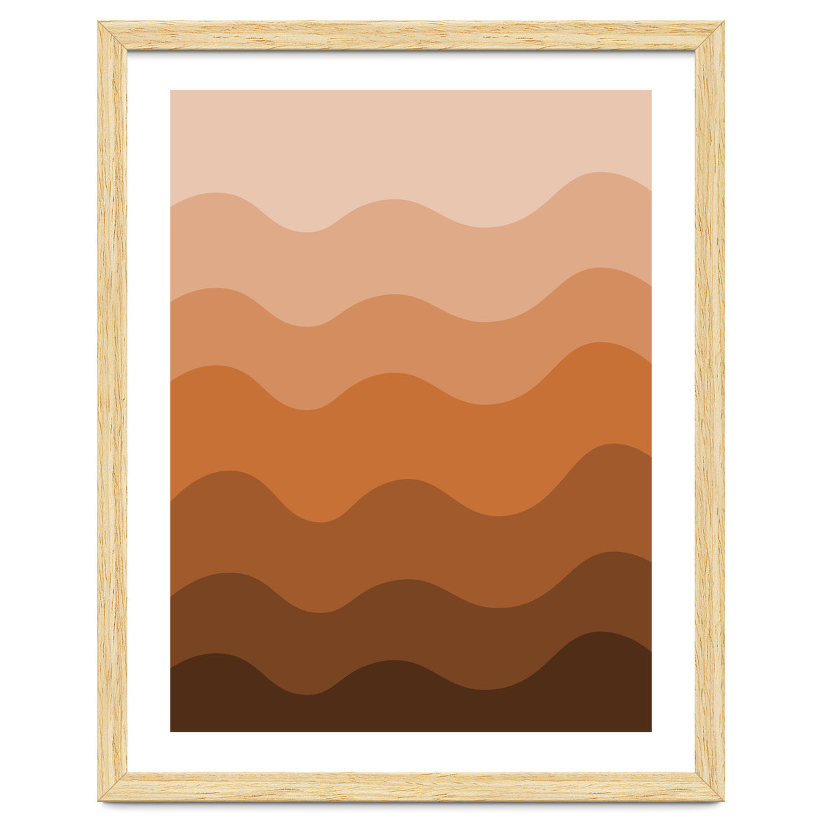 Brown gradient design