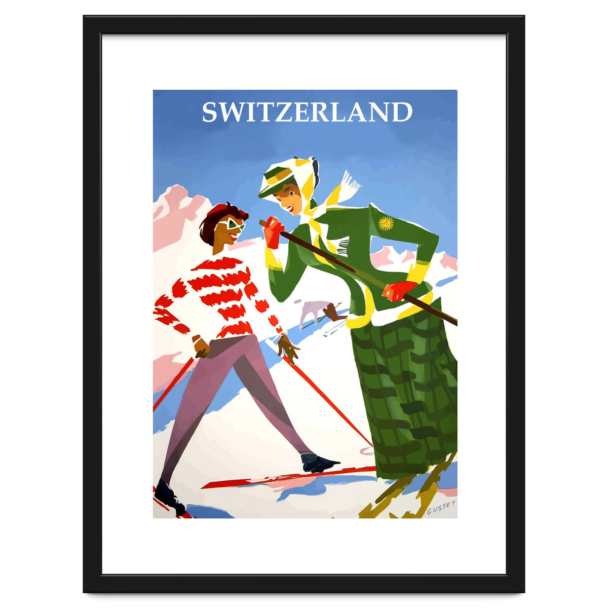 Skiing in Switzerland