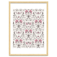 Bohemian Garden Pink Pattern