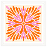Symmetry Petals - pink and orange thumbnail