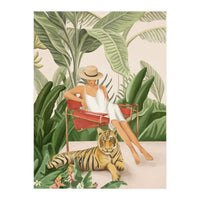 The Lady And The Tiger II (Print Only)