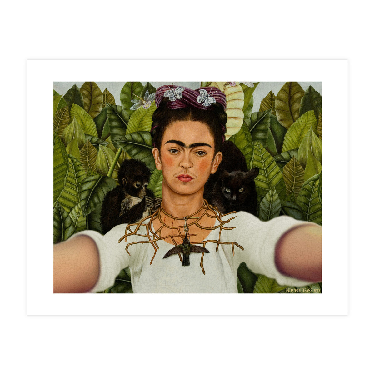 Frida Kahlo - Selfie (Print Only)