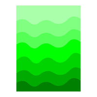 Green gradient design (Print Only)