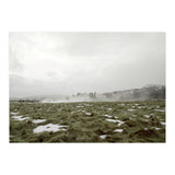 Remaining snow in the late summer greenfield - Iceland  (Print Only) thumbnail