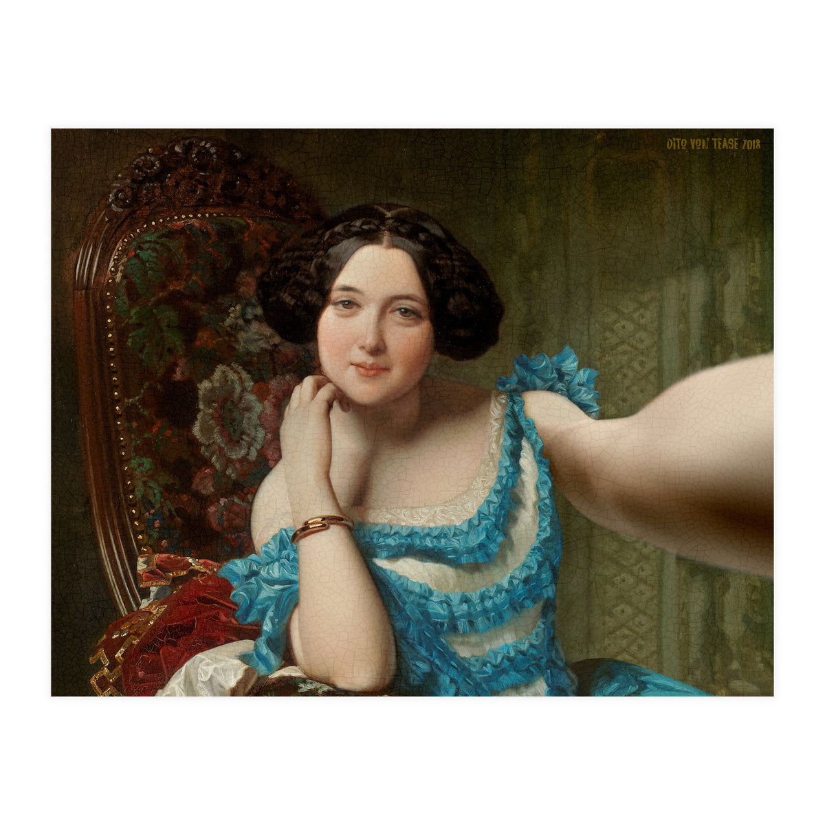 Amalia de Llano U Dotres - Federico de Madrazo - Selfie (Print Only)