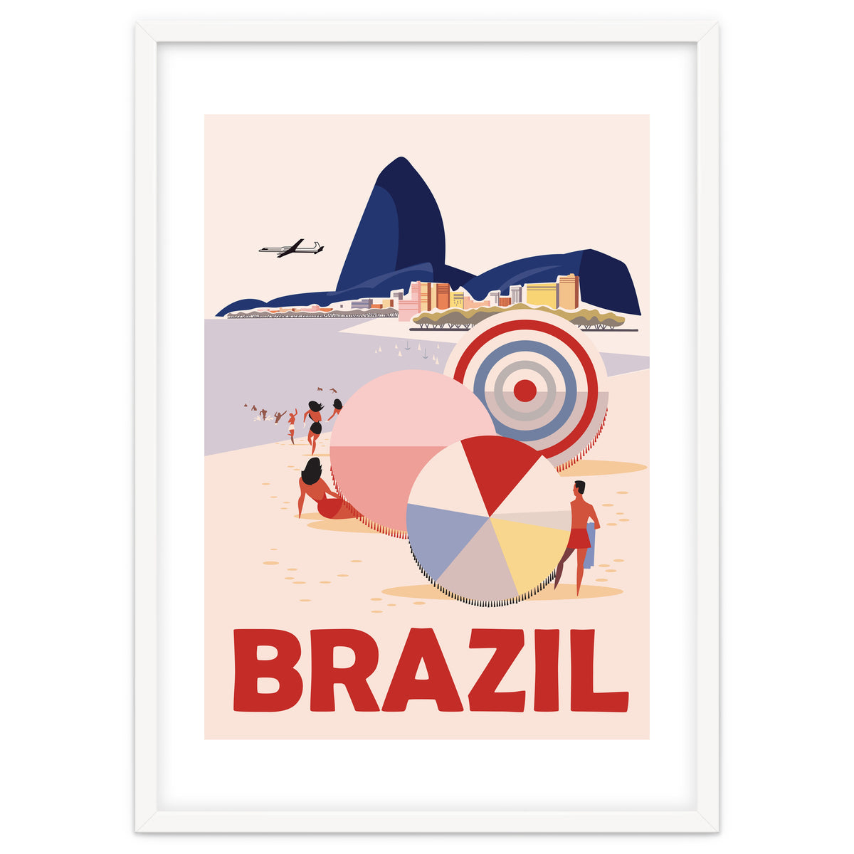 Brazil, Beach, Sao Paulo, City