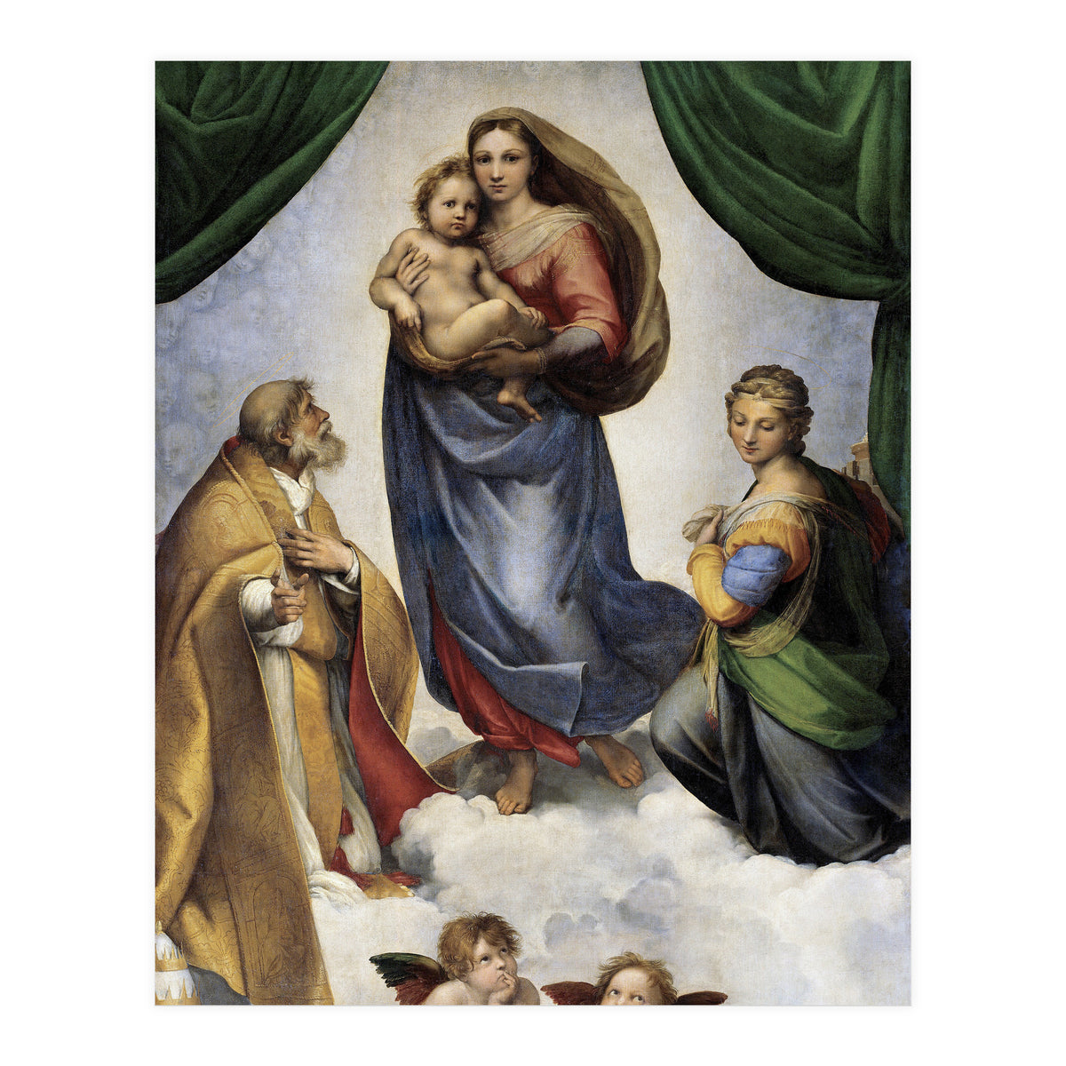 Raphael – Disputation of the Holy Sacrament (ca. 1509–1510) | Iconic High Renaissance Masterpiece (Print Only)