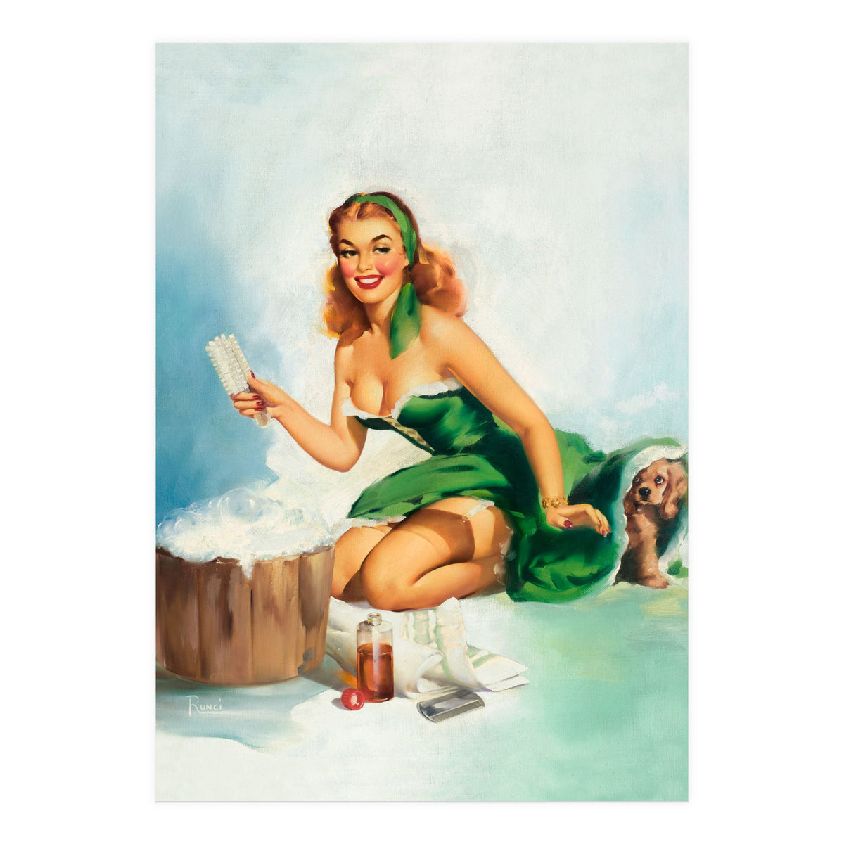 Time For A Bath (Print Only)