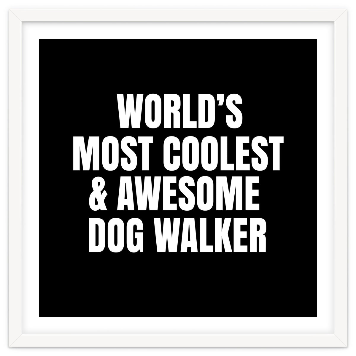 World's most coolest and awesome dog walker