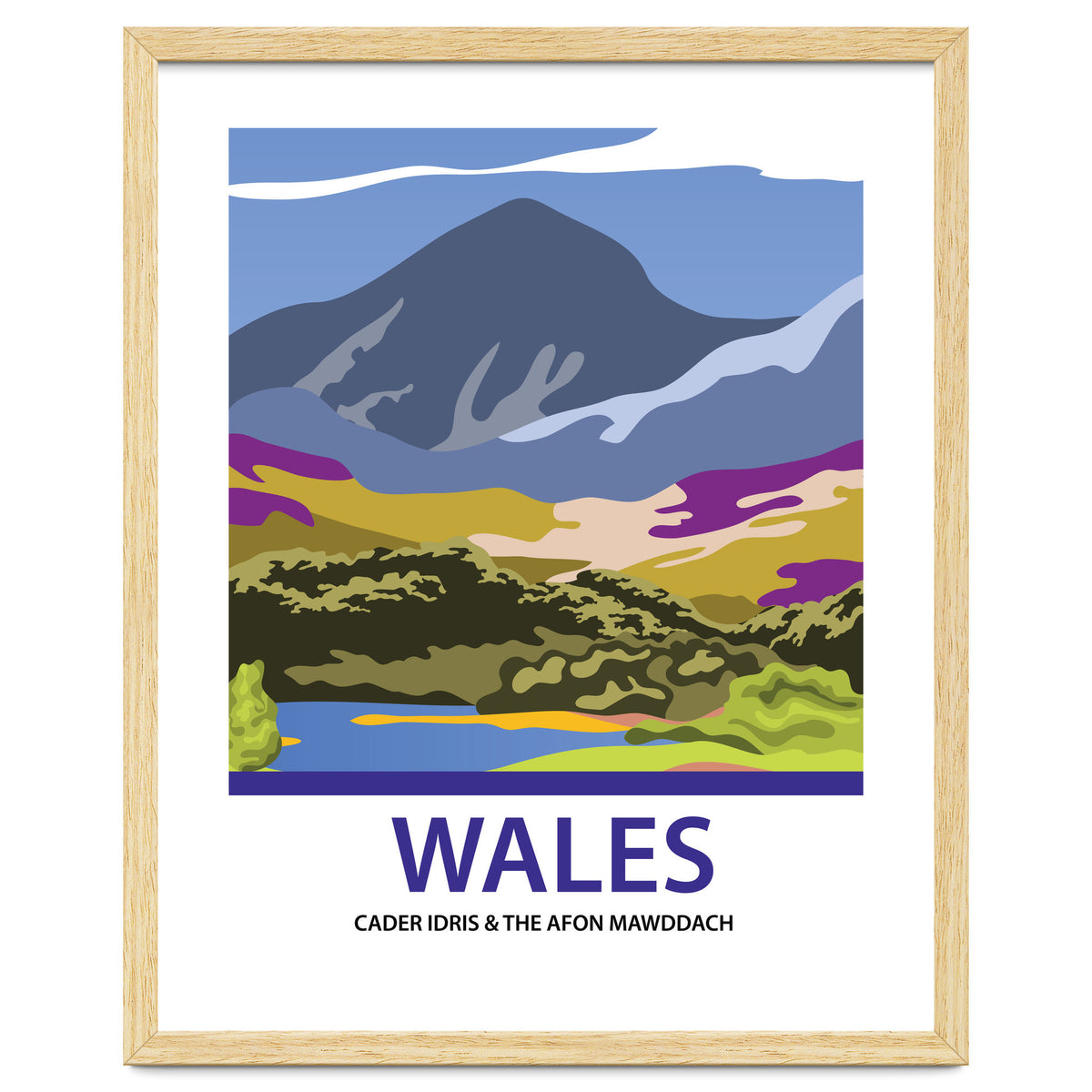 Wales Cader Idris And The Afon Mawddach