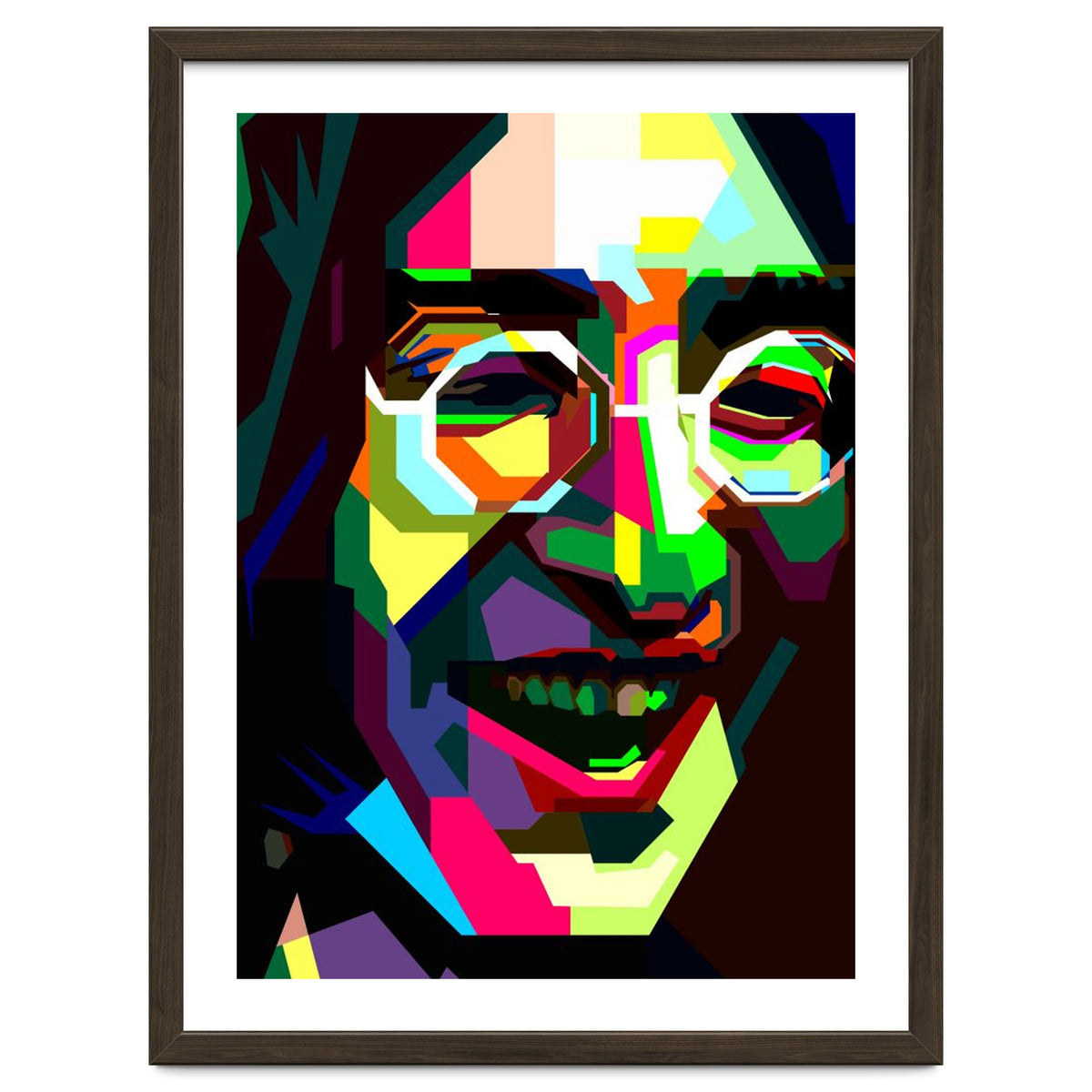 John Lennon English Rock And Roll Pop Art Wpap