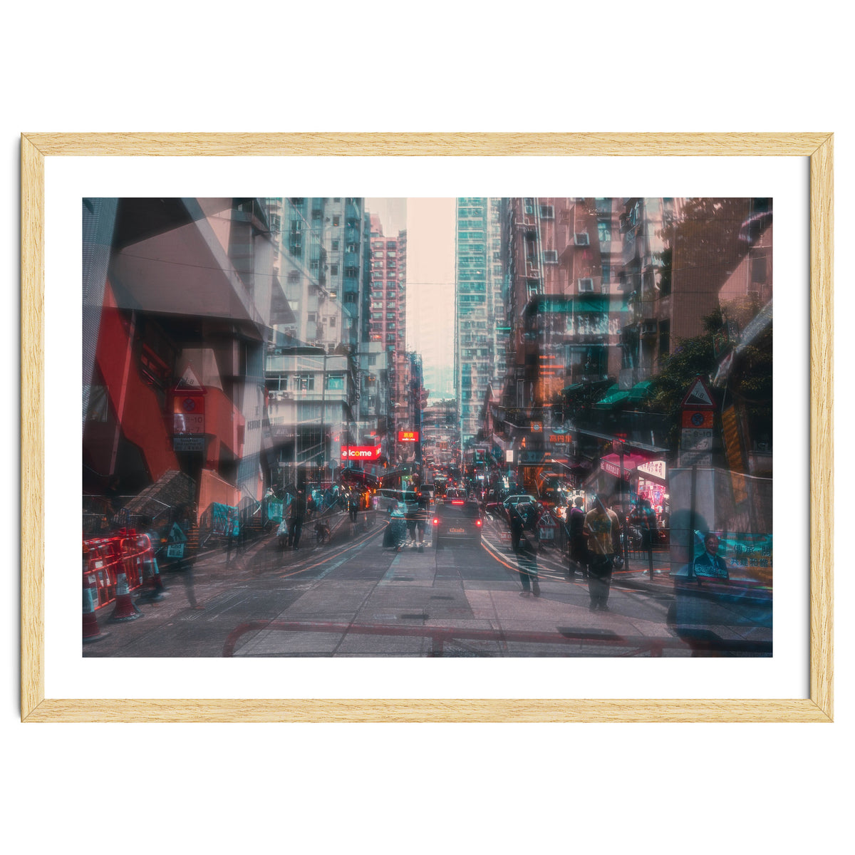 Street Photography - Double Exposure Sai Ying Pung