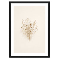 Minimalist Japandi Textures in Warm