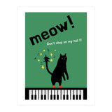 meow! - Dancing Cat (Print Only) thumbnail