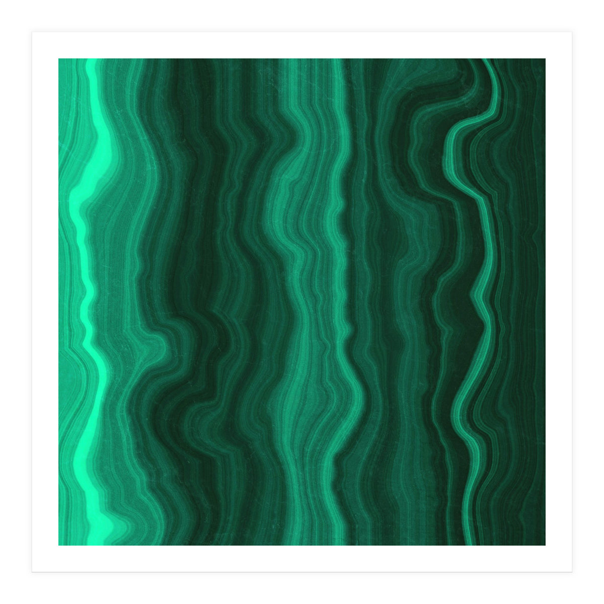 Malachite Texture 04 (Print Only)