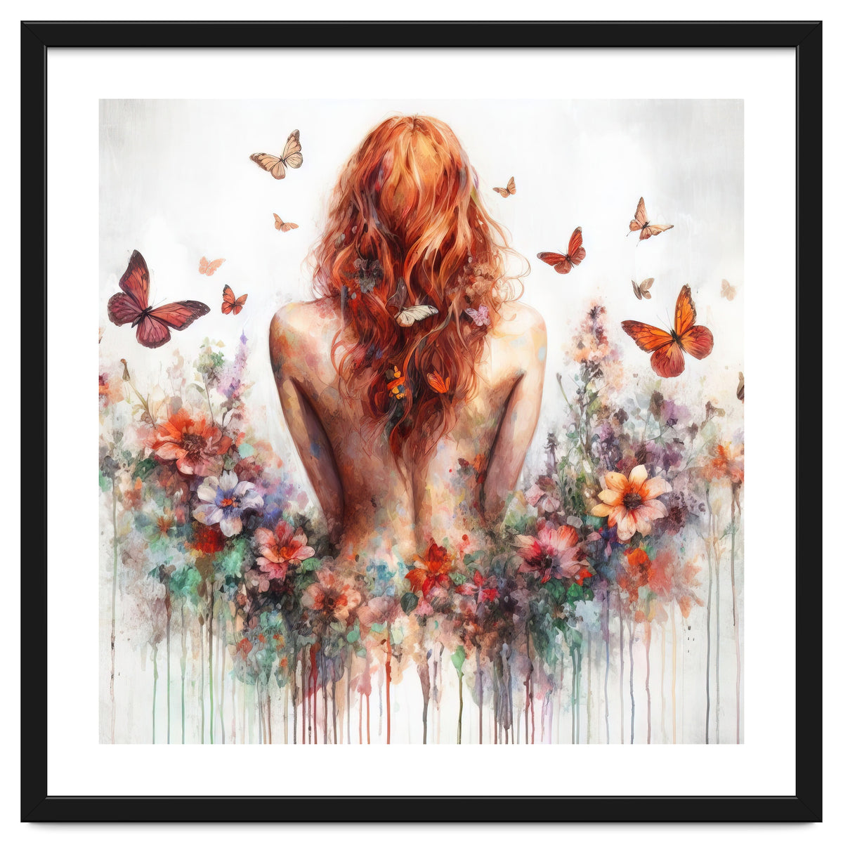 Butterfly Body In Bloom