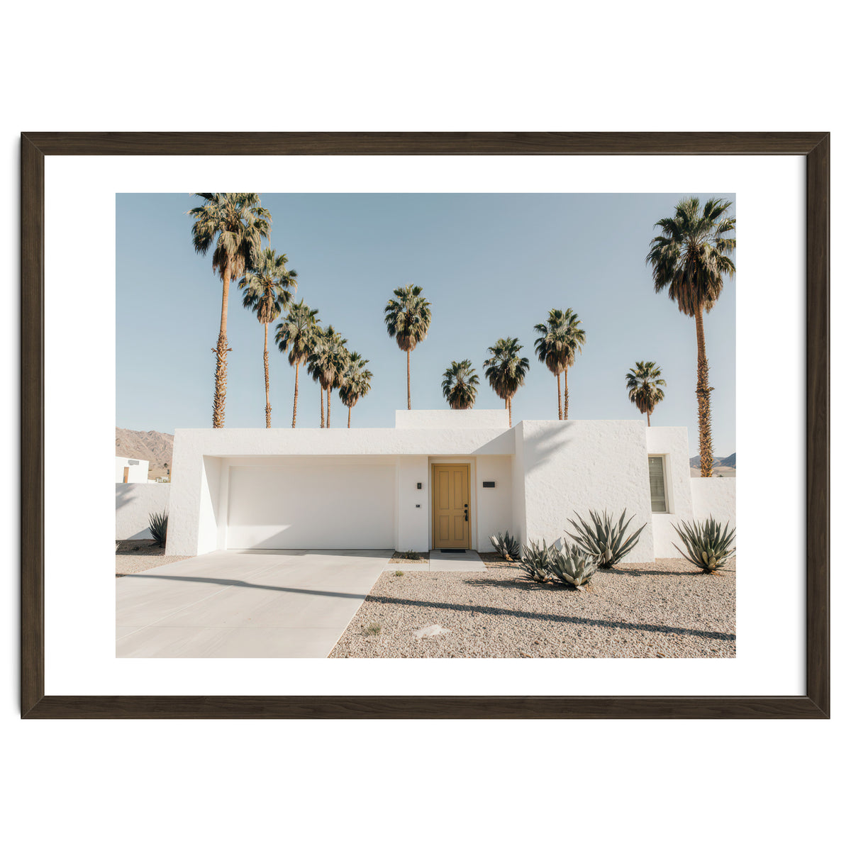 Palm Springs Modernist Home, Mid-Century Architecture Photography, Desert Minimalism