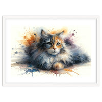 Whimsical Kitten Splash