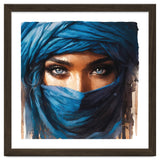 Blue Eyes Tuareg Woman Portrait thumbnail