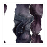 Black & Silver Glitter Agate Texture 06  (Print Only) thumbnail