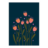 Whimsical Flowers  (Print Only) thumbnail