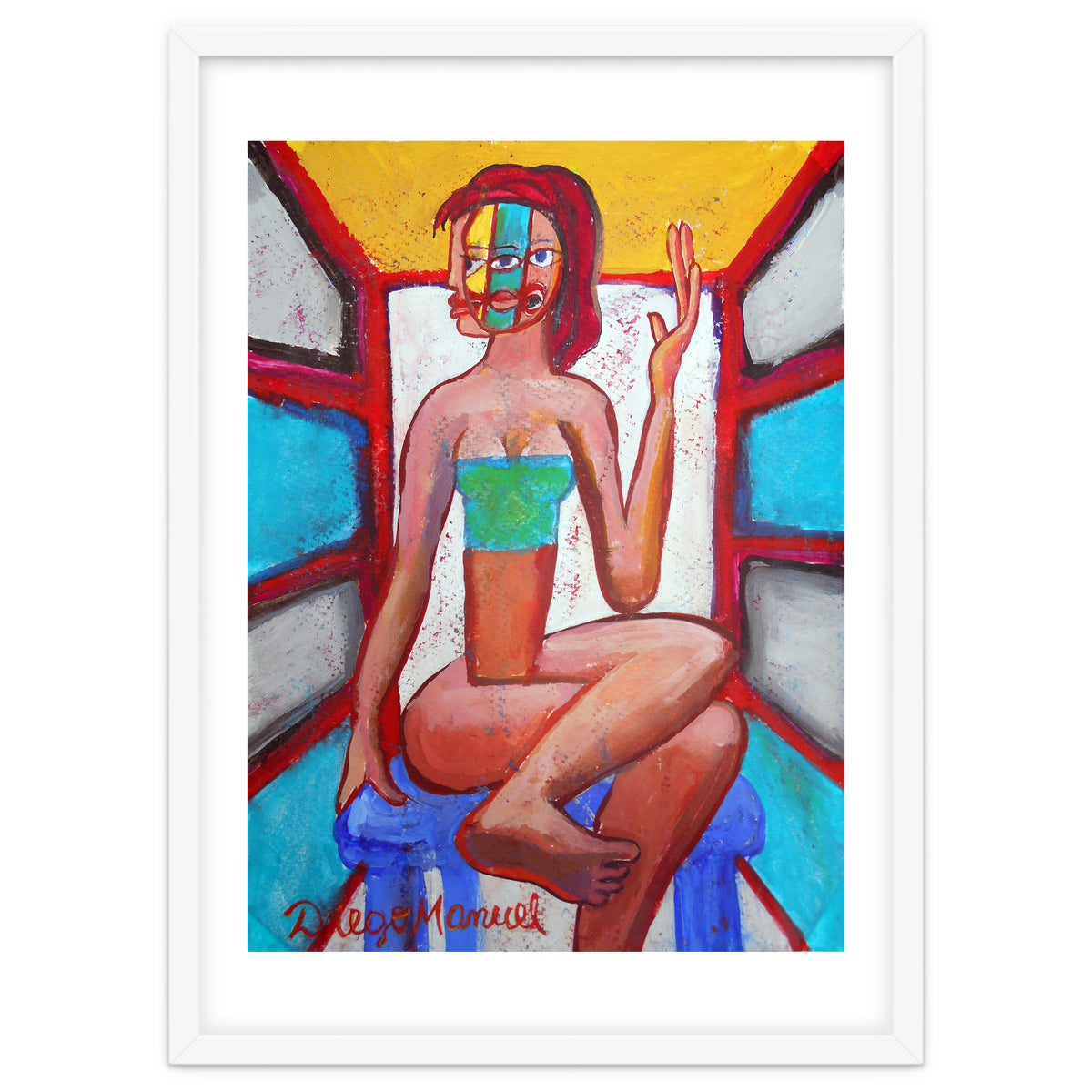 Mujer En La Silla 12