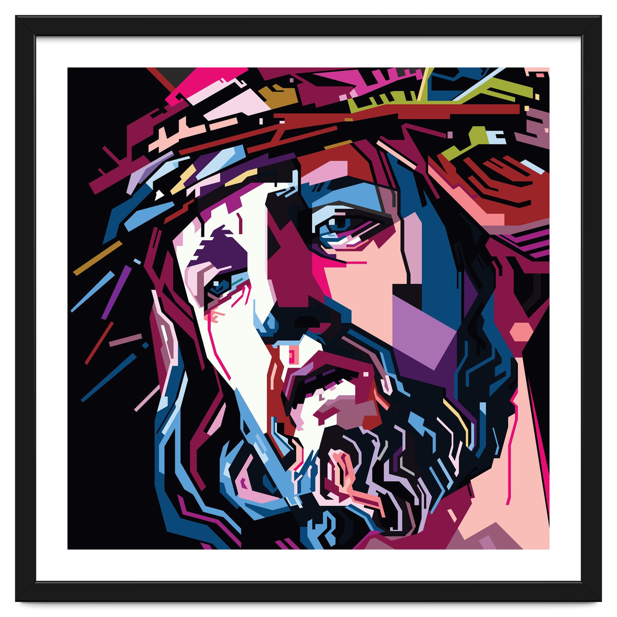 Jesus Christ Style WPAP