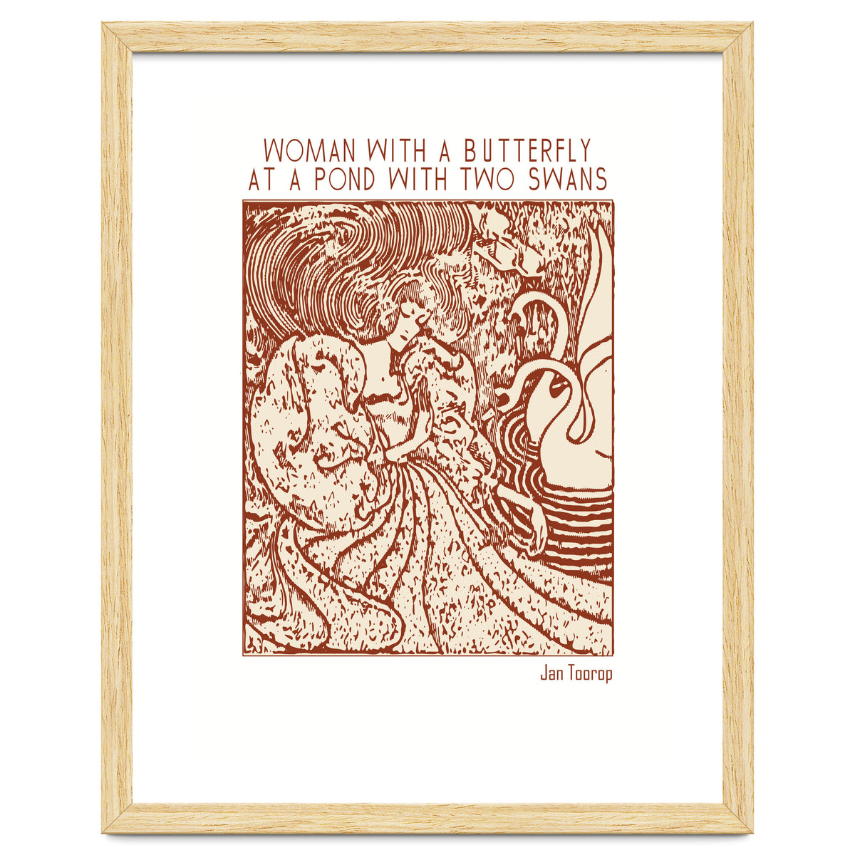 Woman With A Butterfly