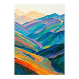 Abstract Mountain Landscape (Print Only) thumbnail