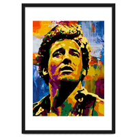 Bruce Springsteen Colorful abstract