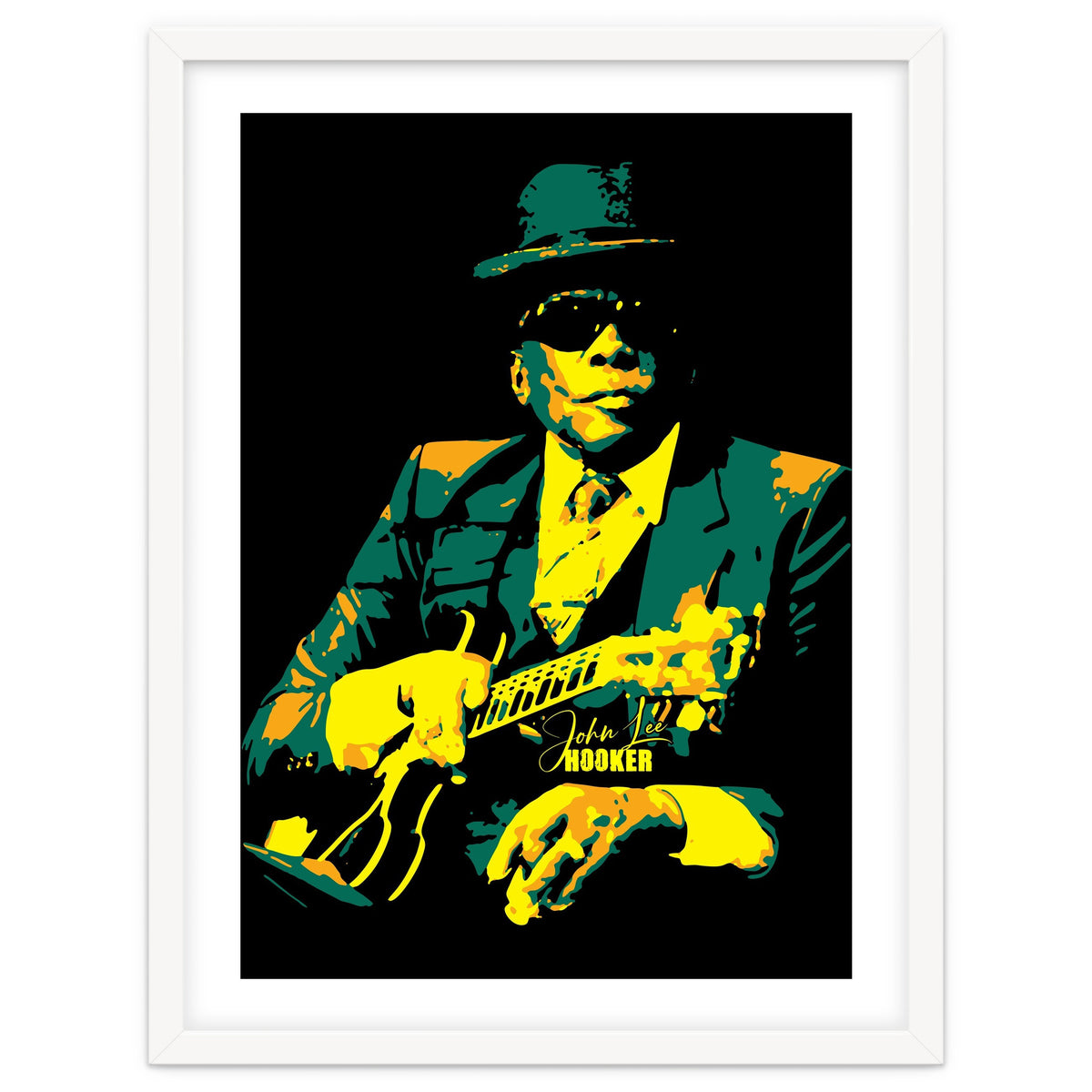 John Lee Hooker American Blues Guitarist