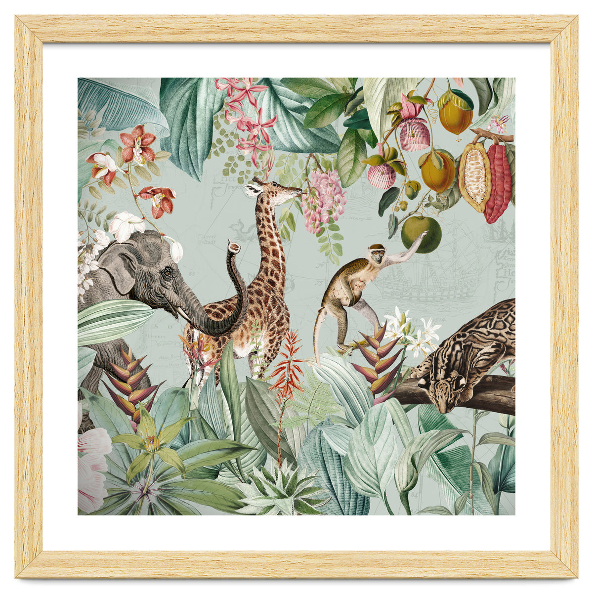 African Tropical Jungle Safari