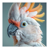 Salmon Crested Cockatoo Close Up Portrait (Print Only) thumbnail