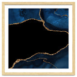 Navy & Gold Agate Texture 04 thumbnail