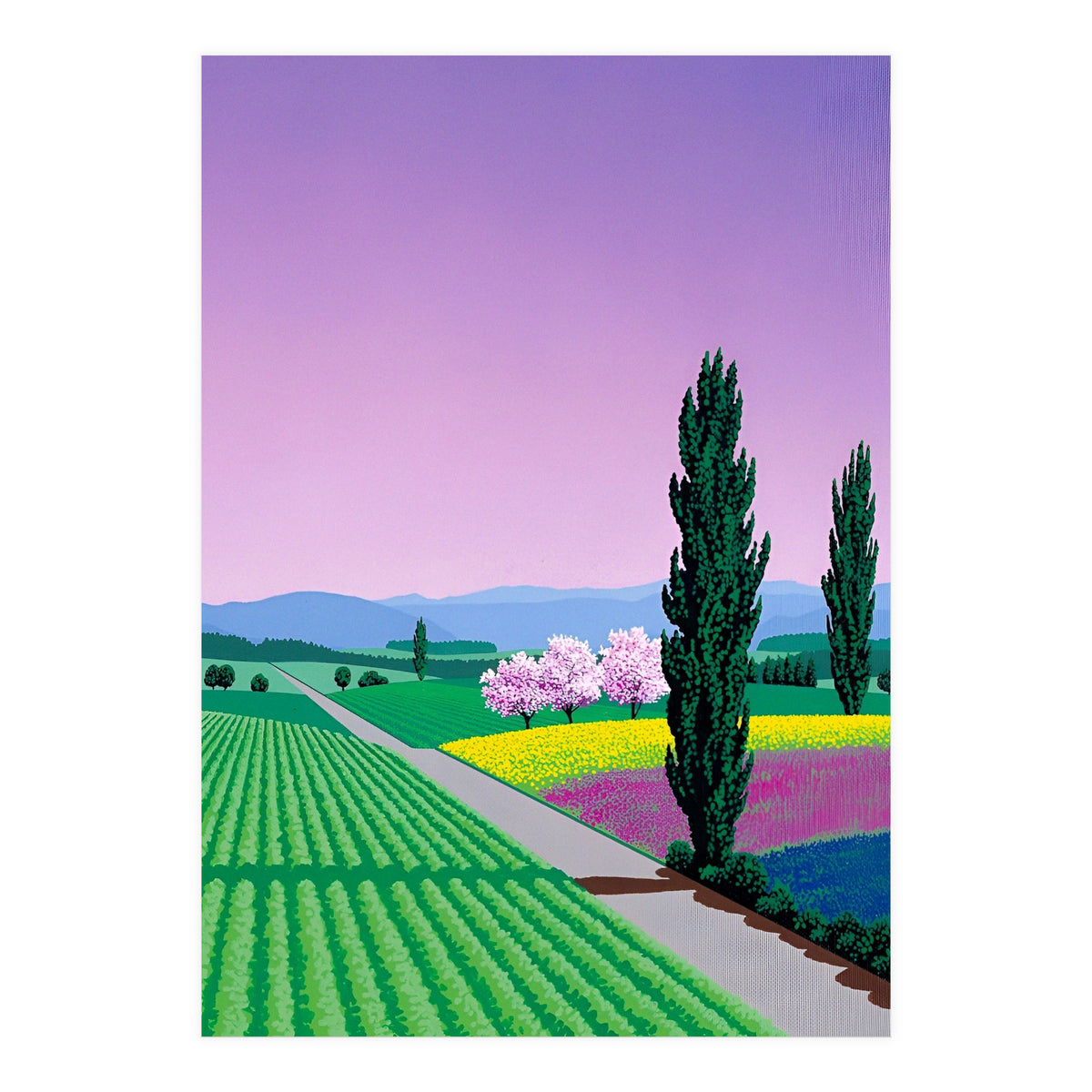 Hiroshi nagai - The Heavenly Landscape (Print Only)