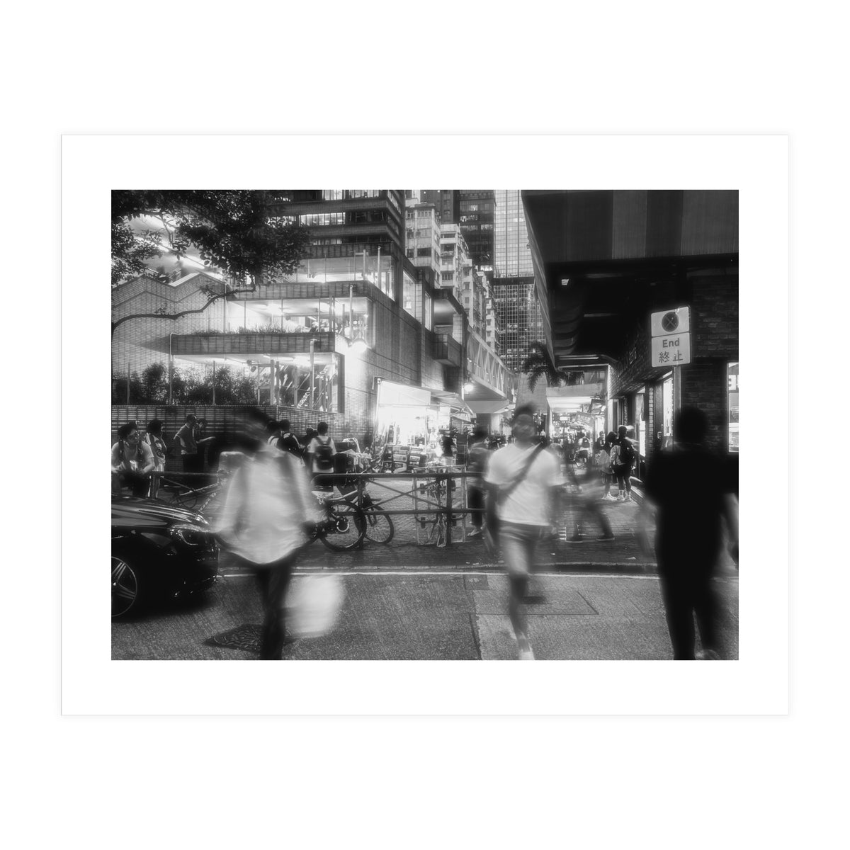 Street Photography - Night in Hong Kong (Print Only)