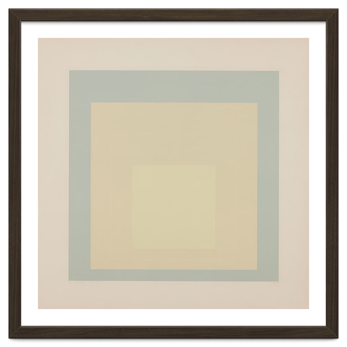 JOSEF ALBERS - HOMAGE TO THE SQUARE