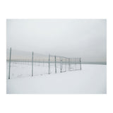 Fence in the Winter seascape (Print Only) thumbnail