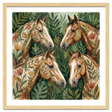 Majestic Floral Horses thumbnail