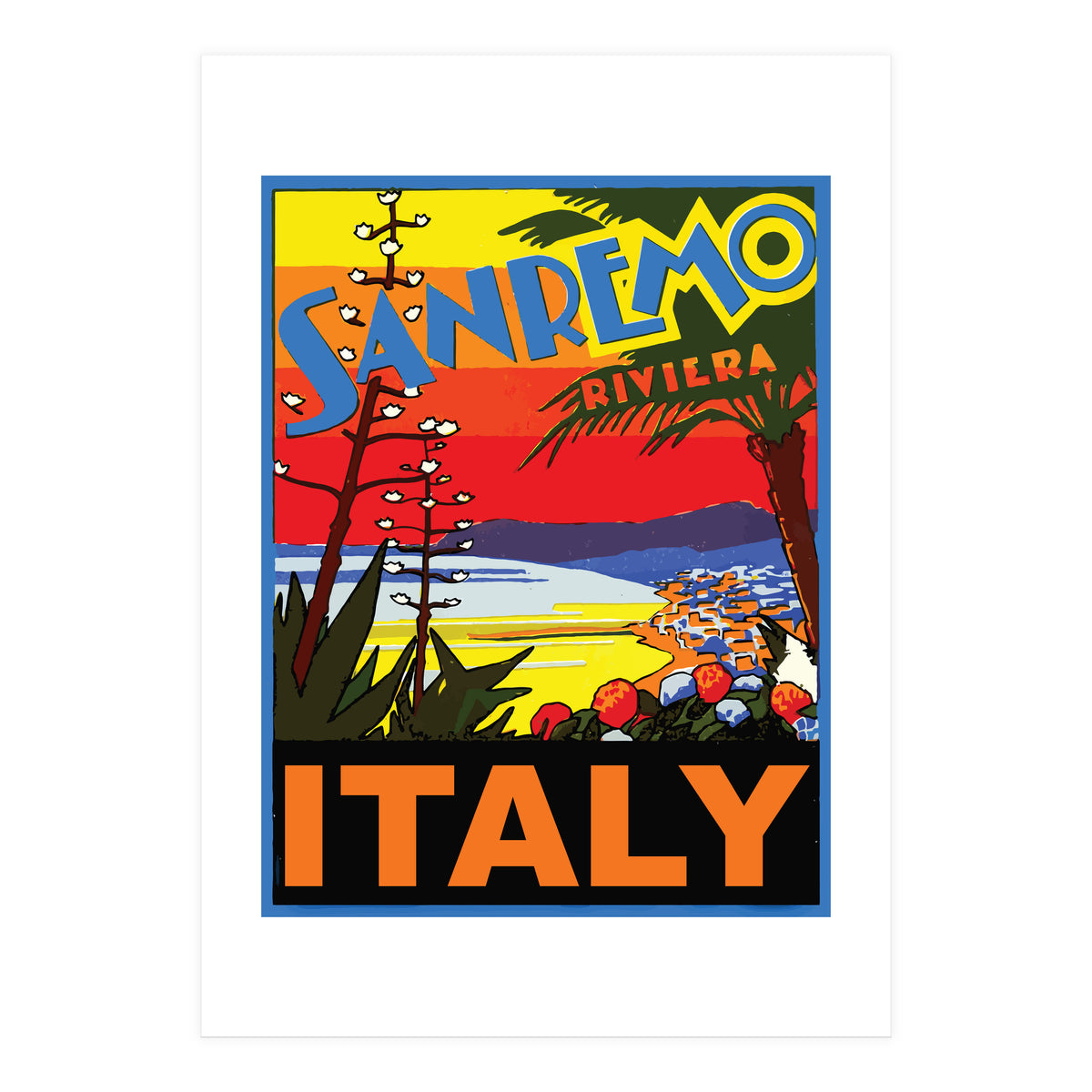 Sanremo, Italy (Print Only)