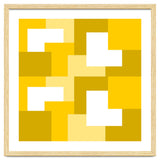 Yellow Abstract Square Tiles Pattern thumbnail