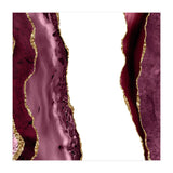 Burgundy & Gold Agate Texture 20 (Print Only) thumbnail