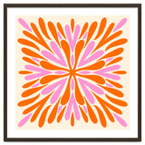 Symmetry Petals - pink and orange thumbnail