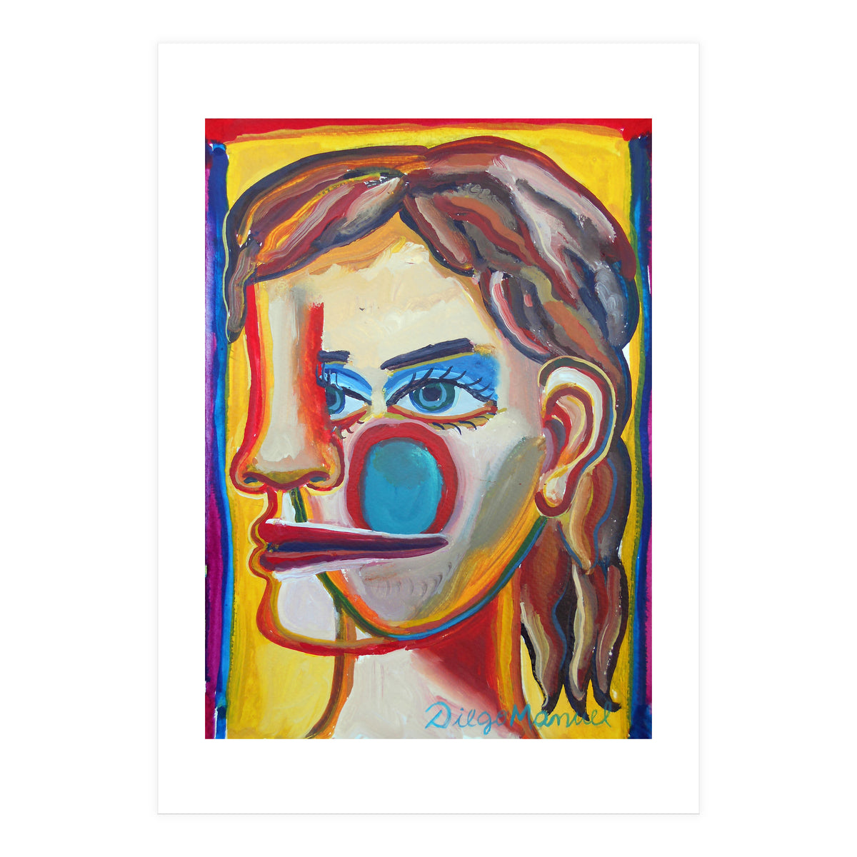 Cabeza De Mujer 29 (Print Only)