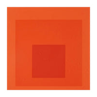 JOSEF ALBERS - HOMAGE TO THE SQUARE RED  (Print Only)