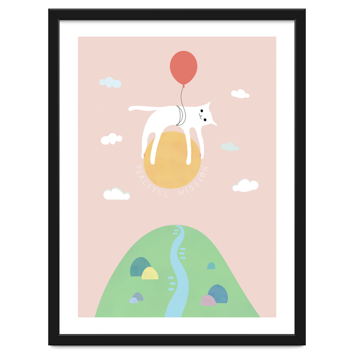 PEACEFUL MISSION CAT