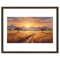 Golden Peak Sunset