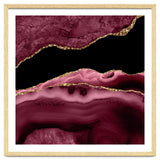 Burgundy & Gold Agate Texture 13 thumbnail
