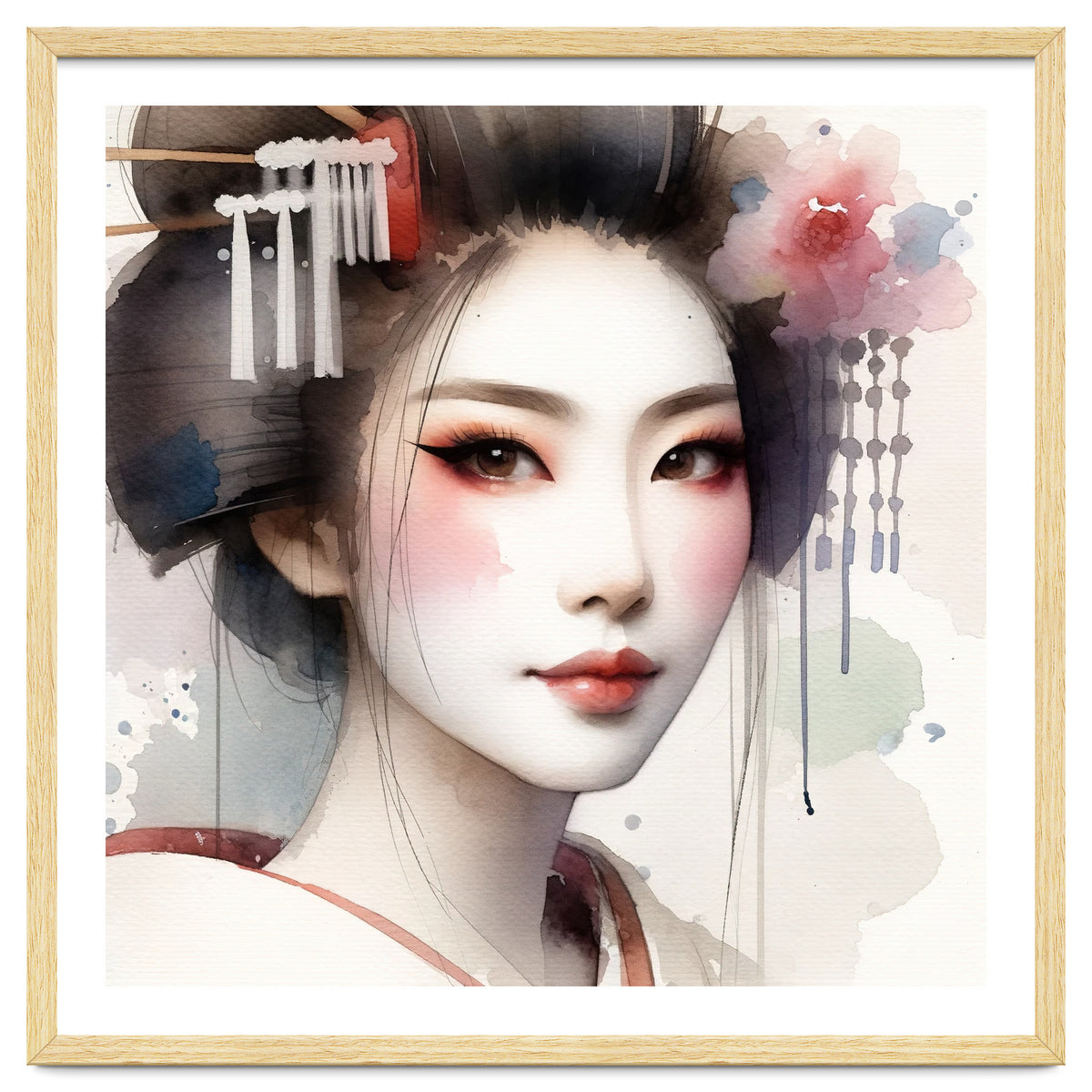 Rose Veil Modern Geisha