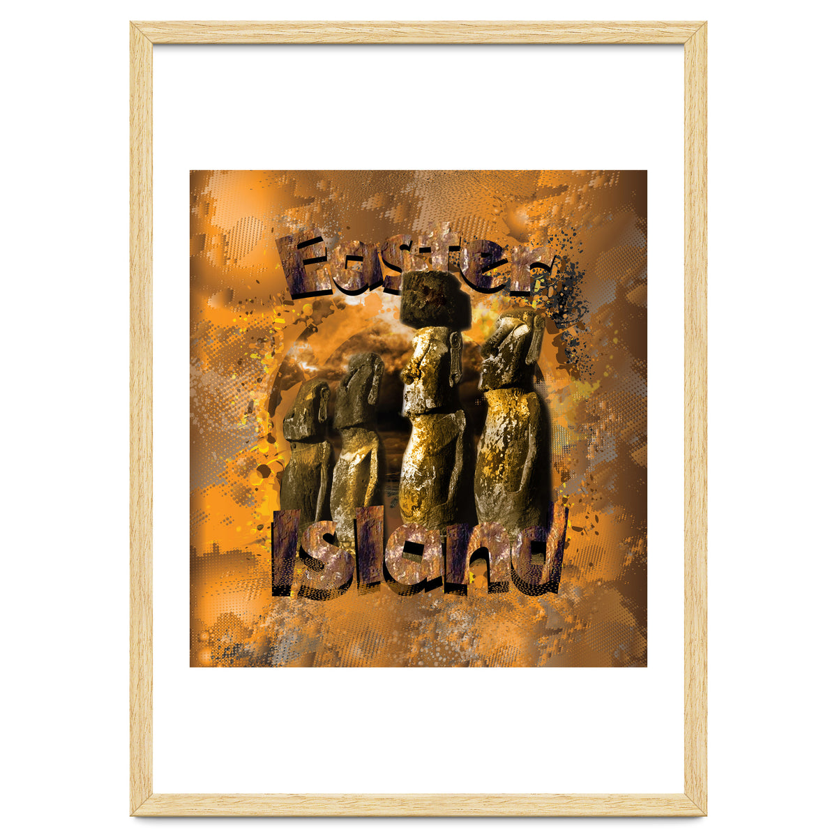 Easter Island Statues Polynesia